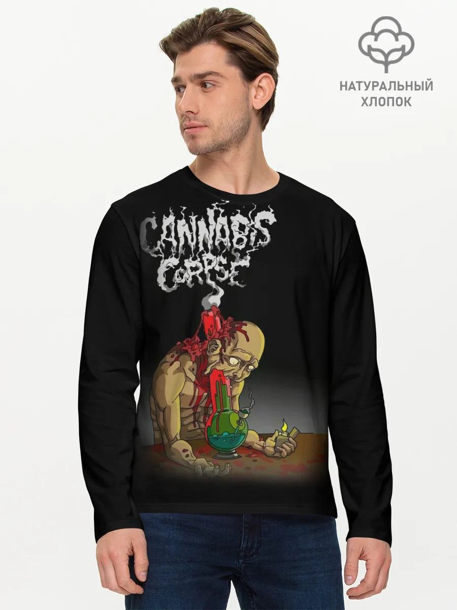 Мужской лонгслив базовый / Cannibal Corpse #2