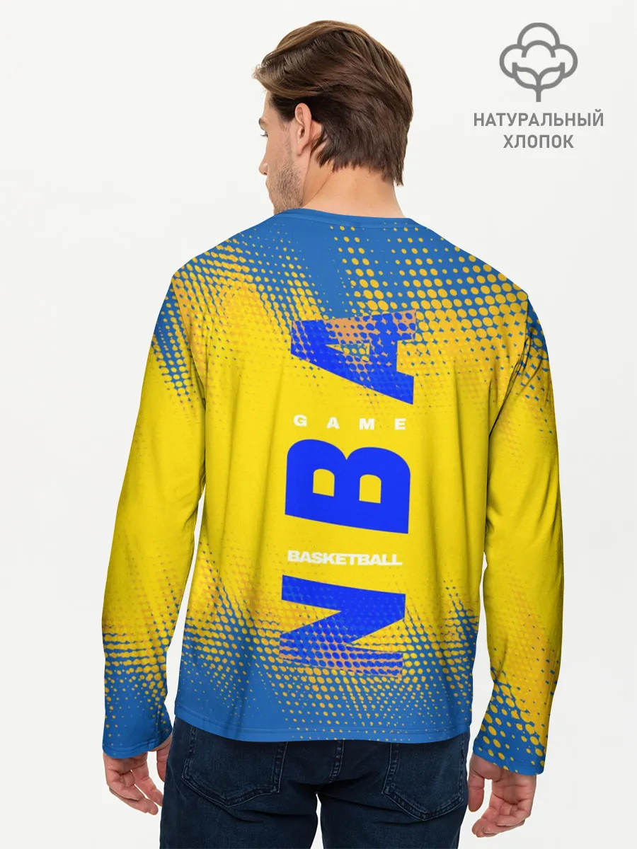 Мужской лонгслив базовый / Golden State Warriors