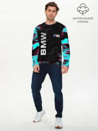 Мужской лонгслив базовый / BMW