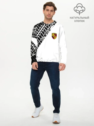 Мужской лонгслив базовый / PORSCHE