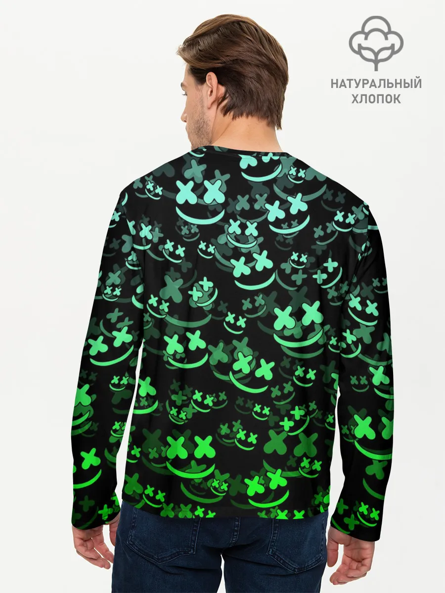 Мужской лонгслив базовый / MARSHMELLO