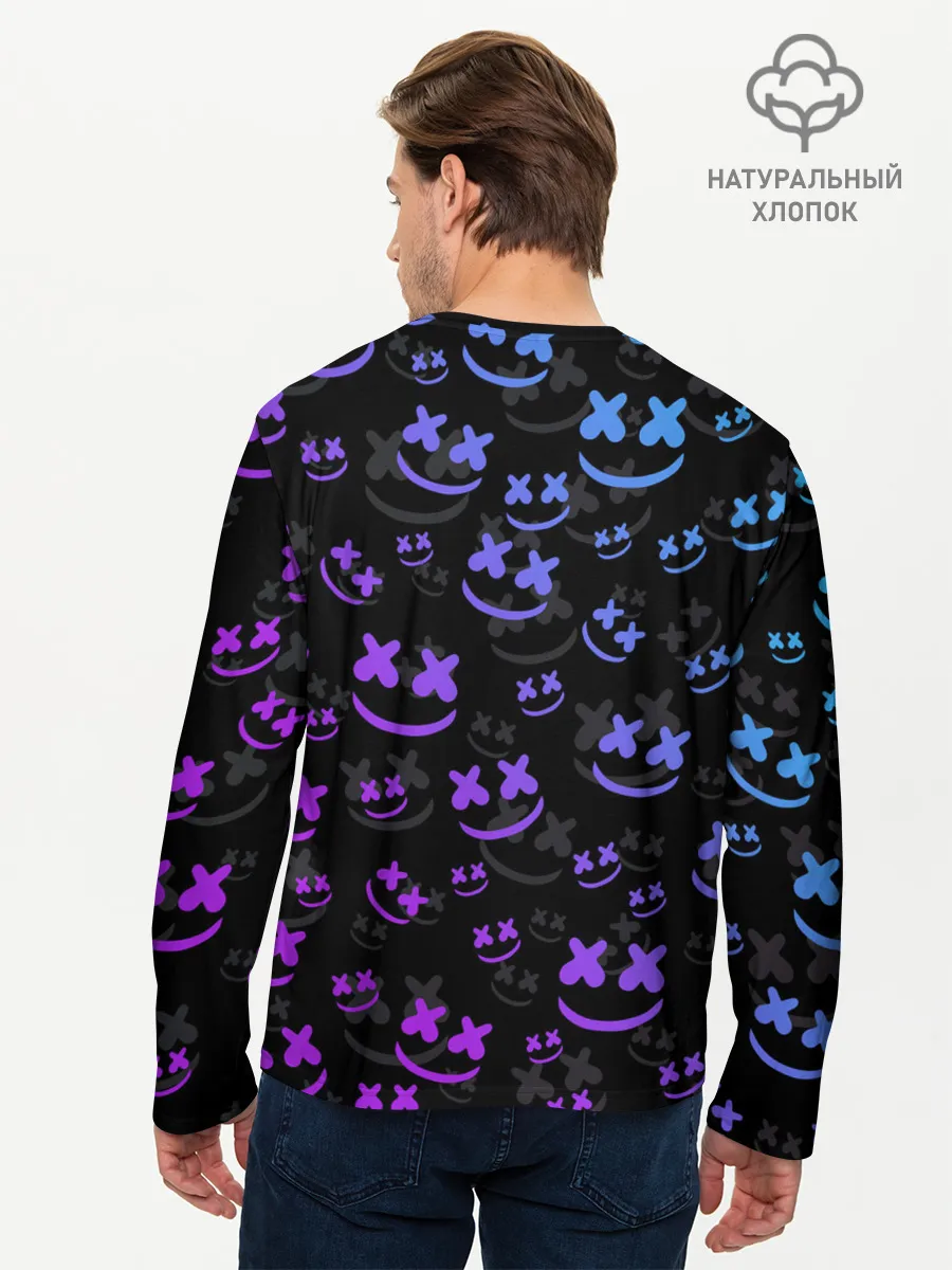 Мужской лонгслив базовый / FORTNITE | MARSHMELLO
