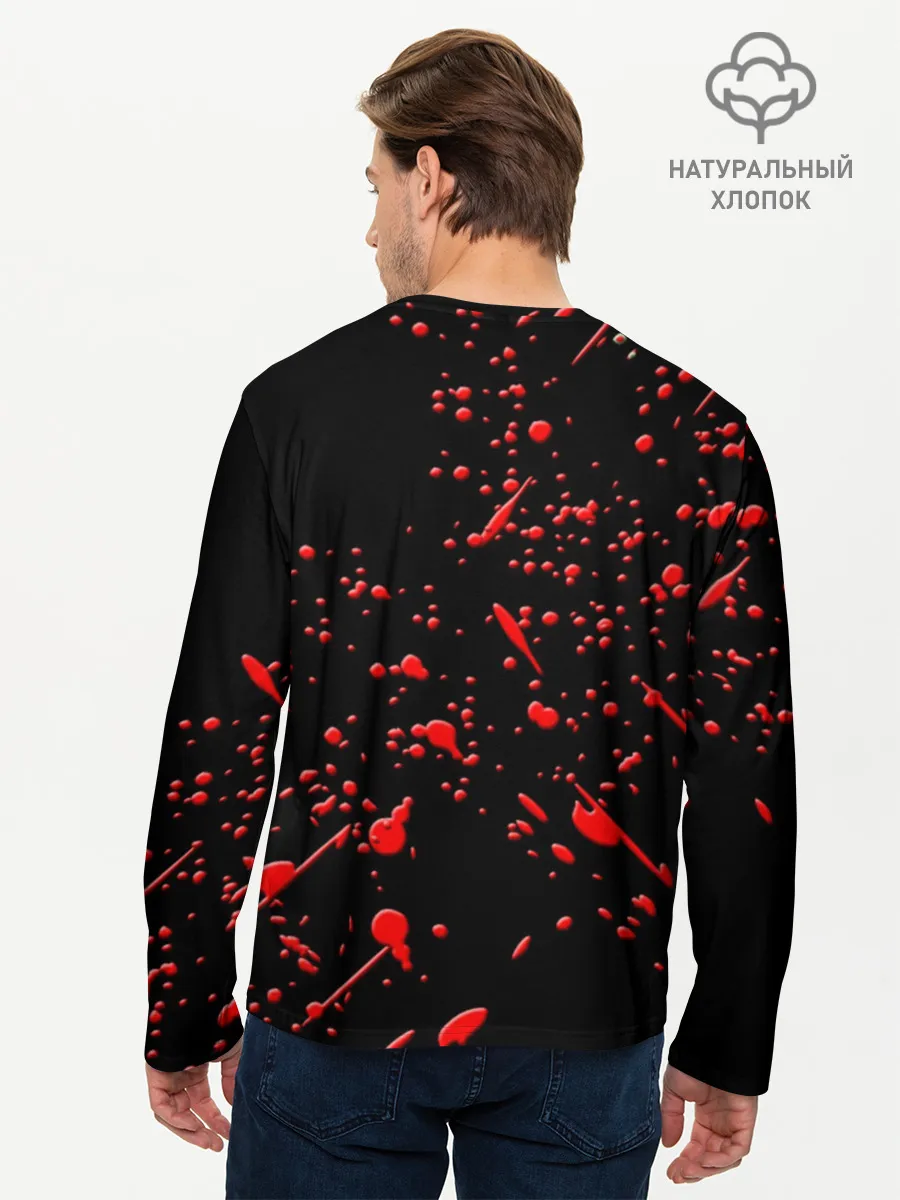 Мужской лонгслив базовый / Панда Мафиози