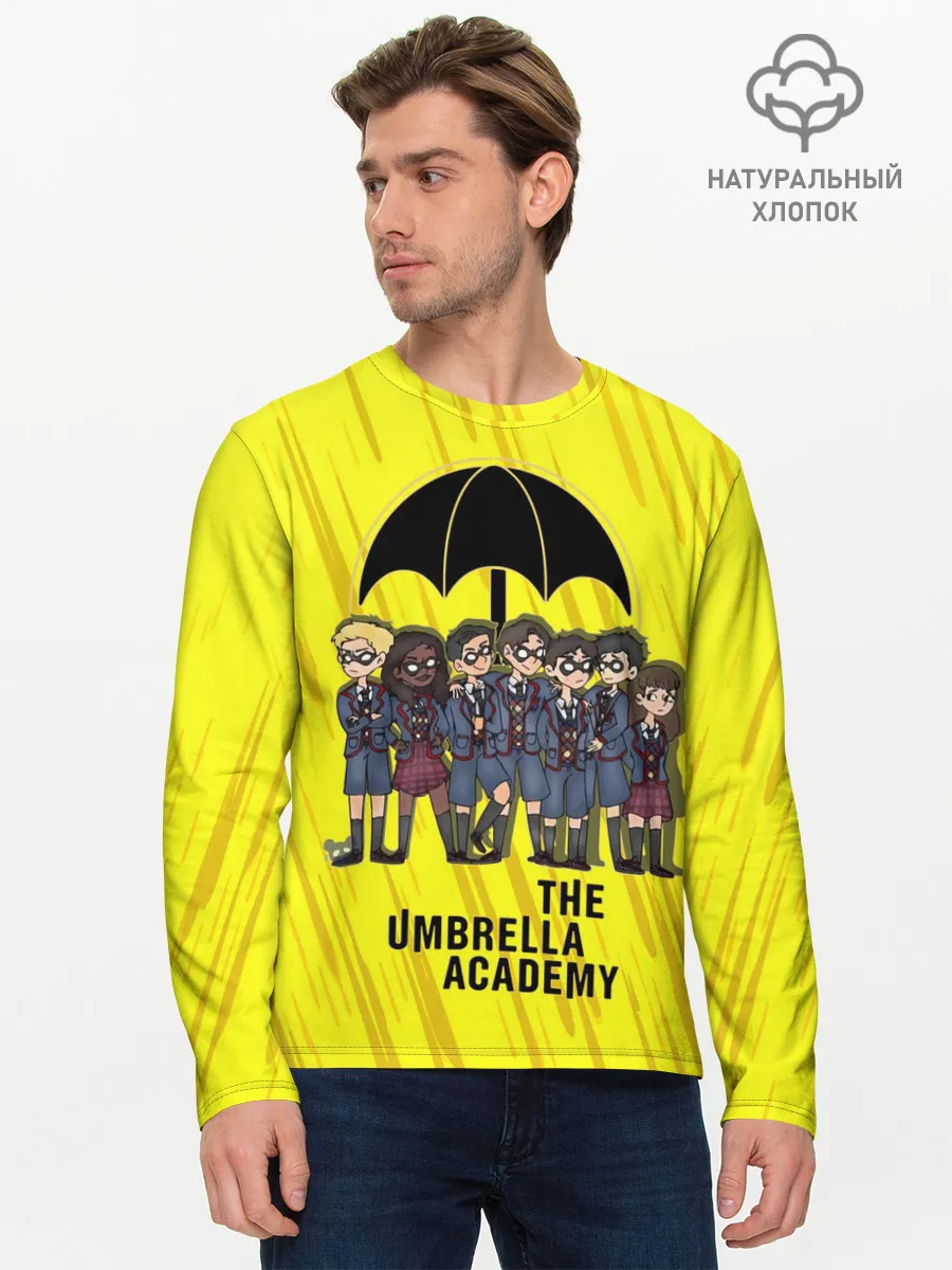 Мужской лонгслив базовый / The Umbrella Academy