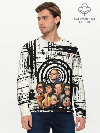 Мужской лонгслив базовый / The Umbrella Academy