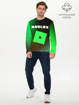 Мужской лонгслив базовый / ROBLOX / РОБЛОКС