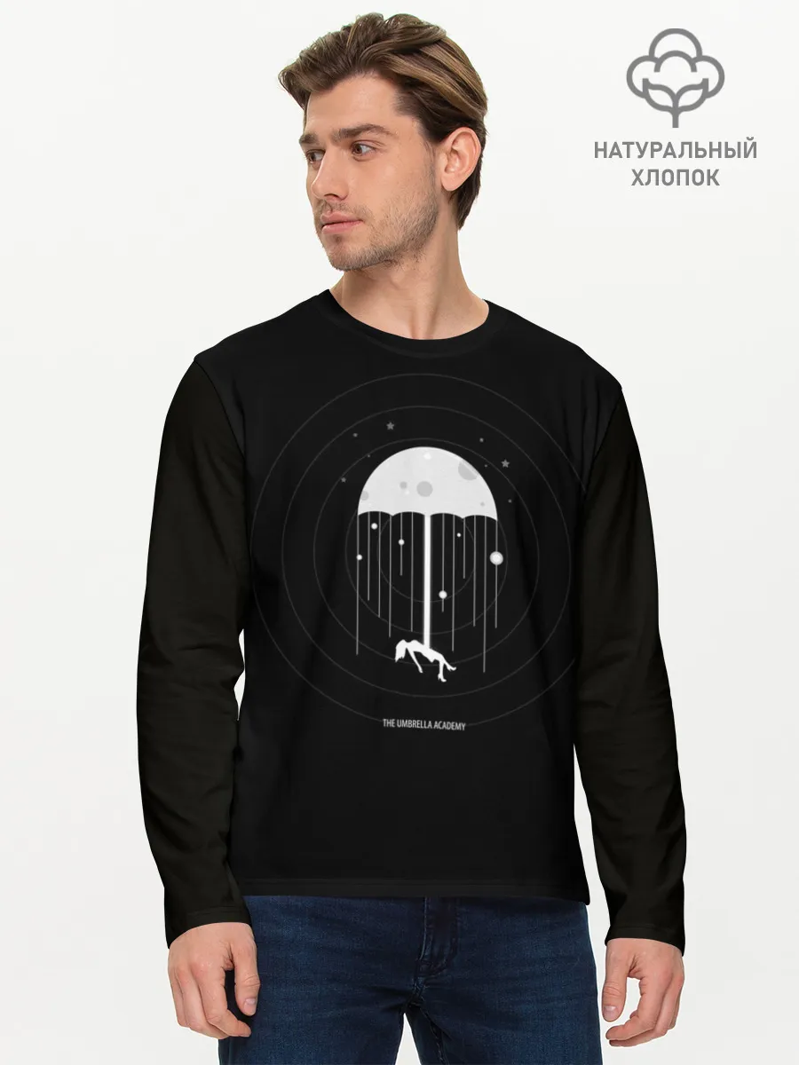 Мужской лонгслив базовый / The umbrella academy