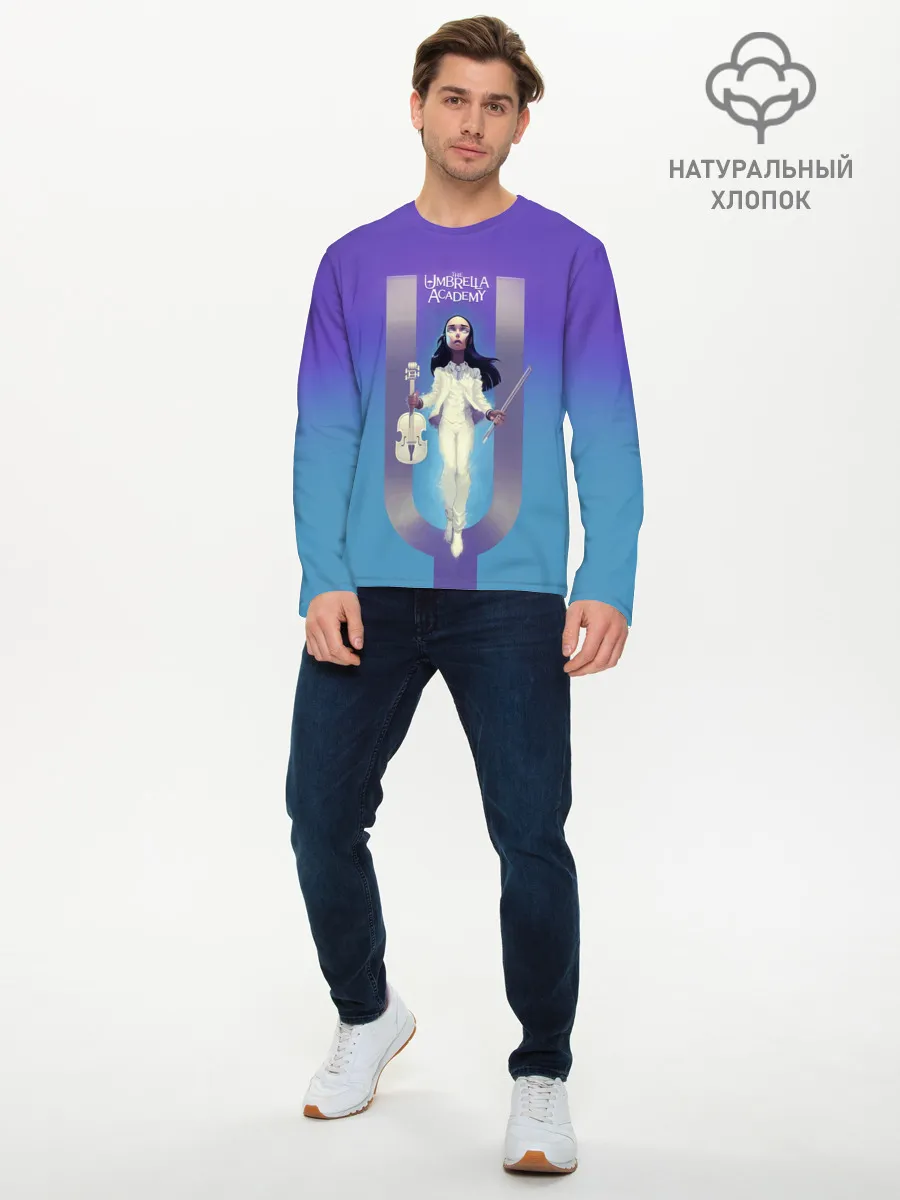 Мужской лонгслив базовый / The umbrella academy