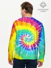 Мужской лонгслив базовый / TIE-DYE СТЕНА