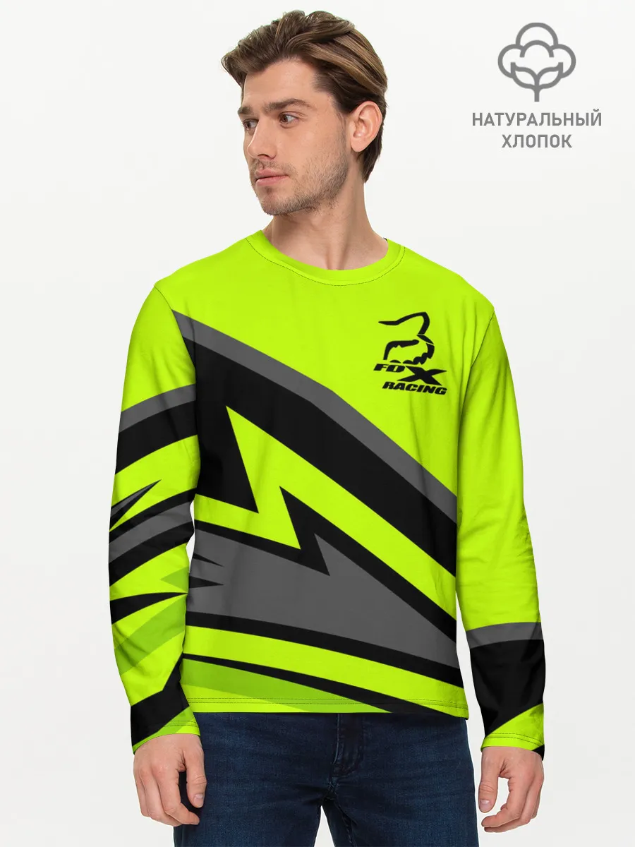 Мужской лонгслив базовый / Форма для мотокросса FOX