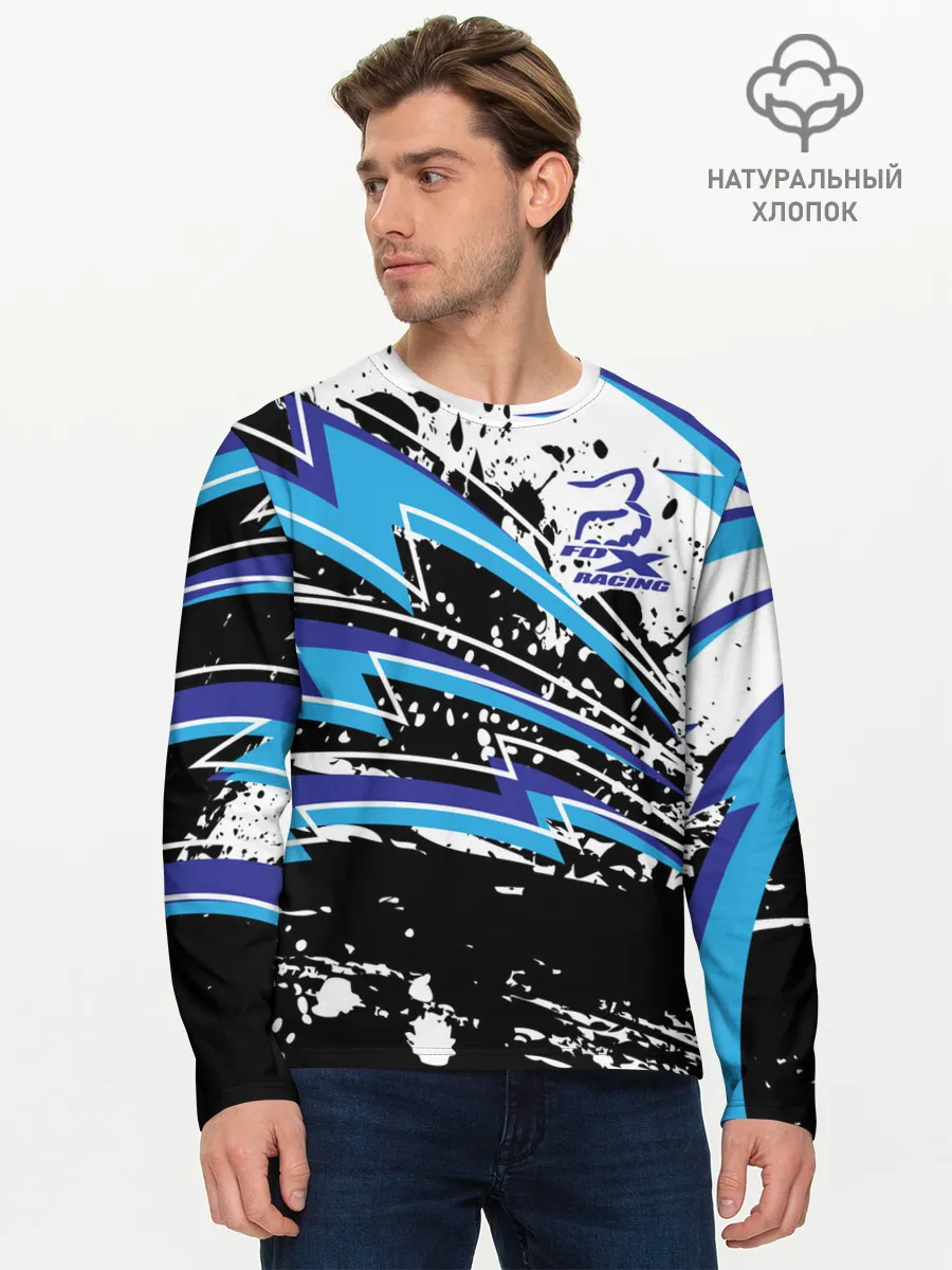 Мужской лонгслив базовый / Форма для мотокросса FOX