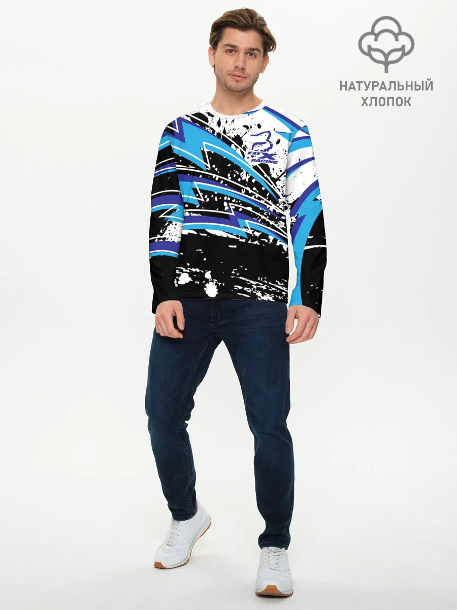 Мужской лонгслив базовый / Форма для мотокросса FOX