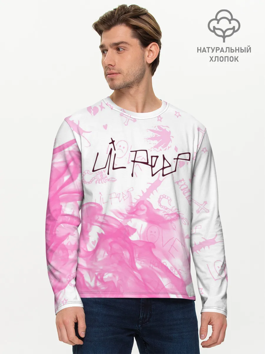 Мужской лонгслив базовый / LIL PEEP / ЛИЛ ПИП