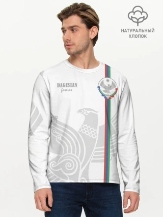 Мужской лонгслив базовый / Дагестан