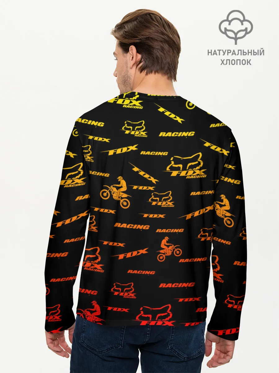 Мужской лонгслив базовый / Форма для мотокросса FOX