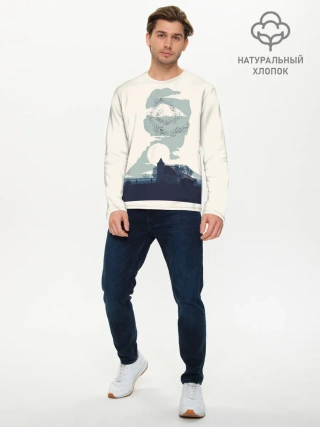 Мужской лонгслив базовый / Настоящий детектив