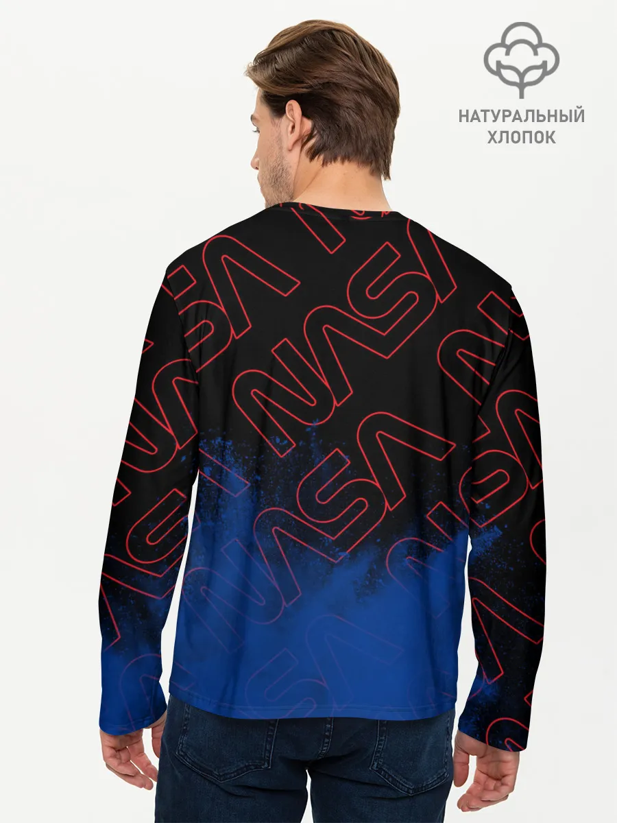 Мужской лонгслив базовый / NASA / НАСА