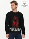 Мужской лонгслив базовый / POWERWOLF
