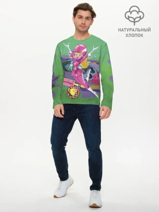 Мужской лонгслив базовый / Penelope Pitstop