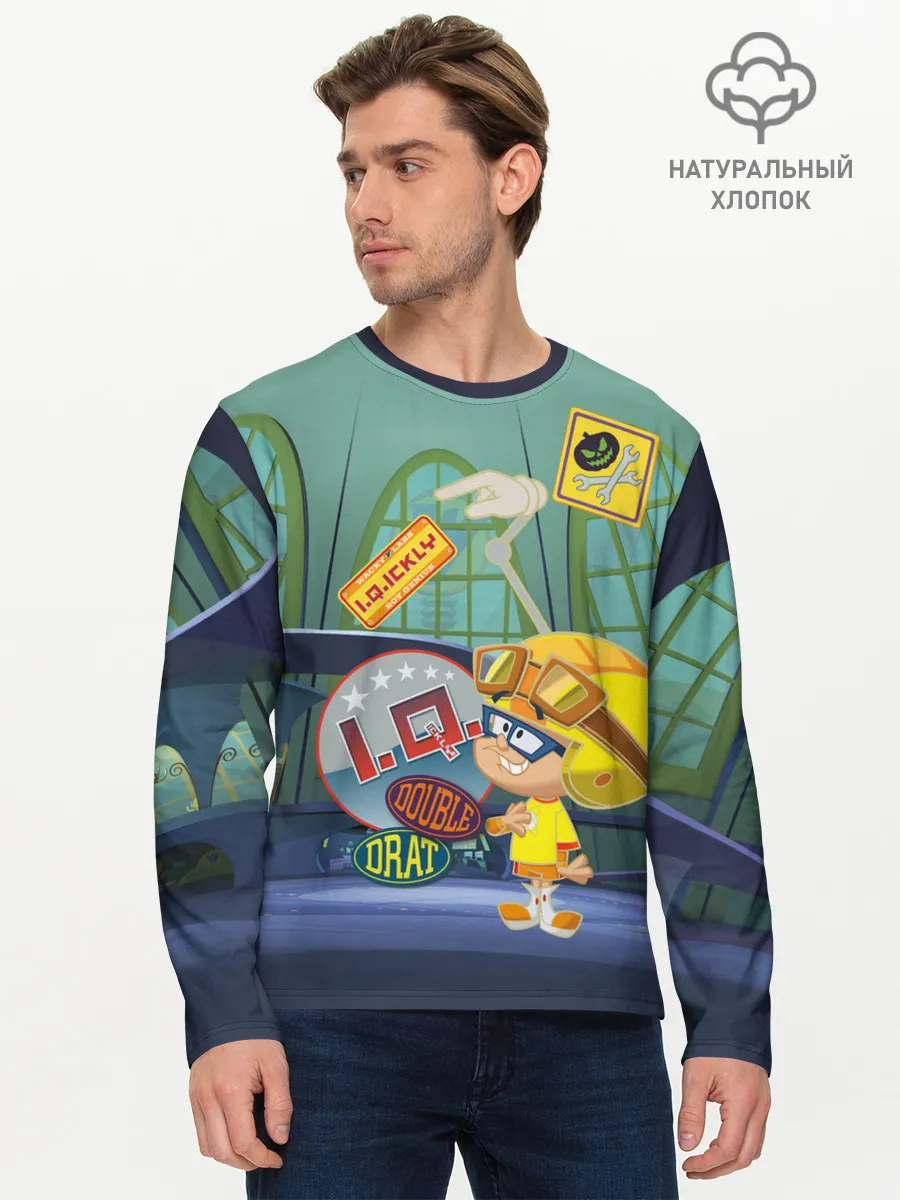 Мужской лонгслив базовый / IQ Wacky Races