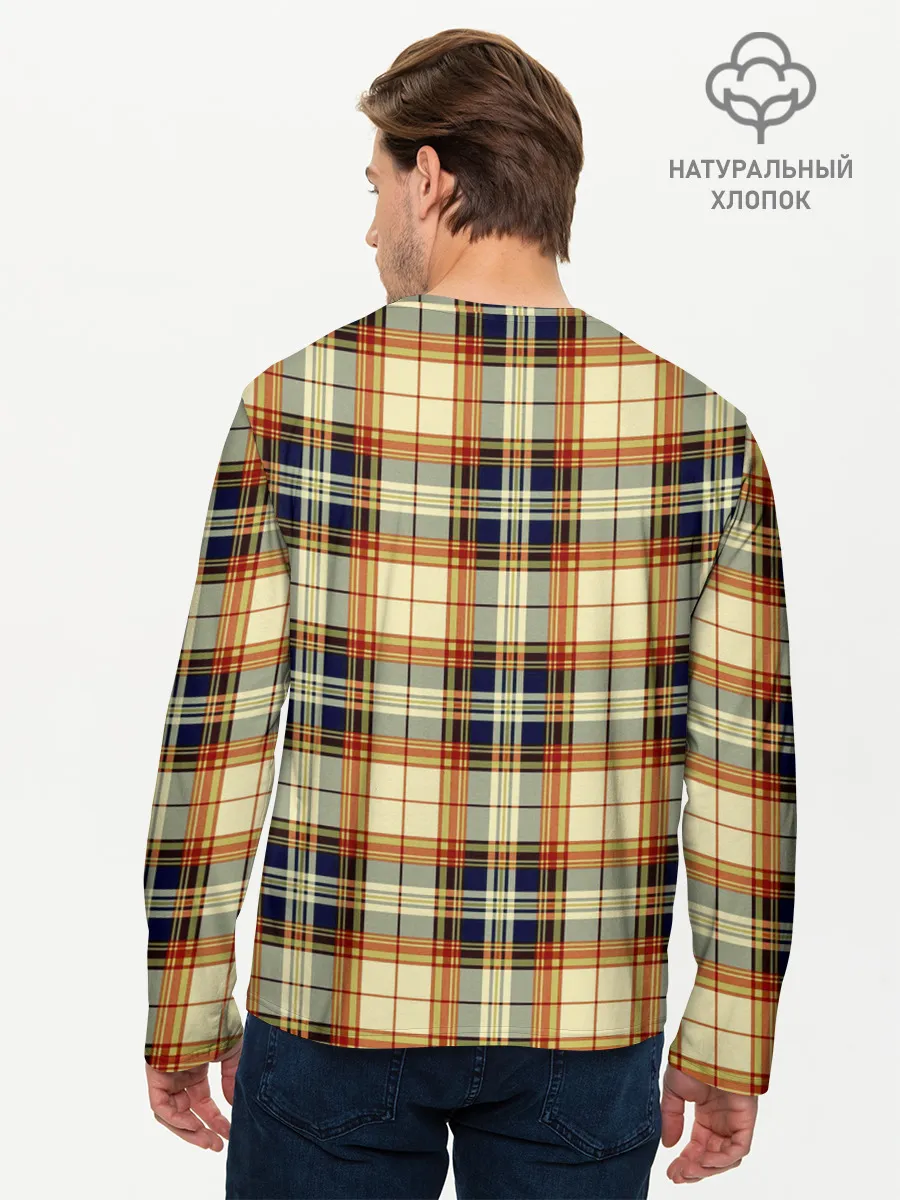 Мужской лонгслив базовый / Джентльмены Ретро