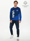 Мужской лонгслив базовый / NASA / НАСА