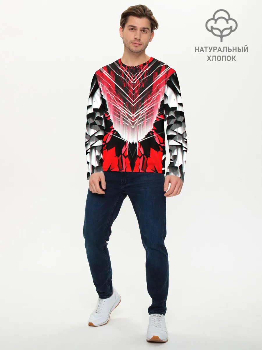 Мужской лонгслив базовый / STRIPES