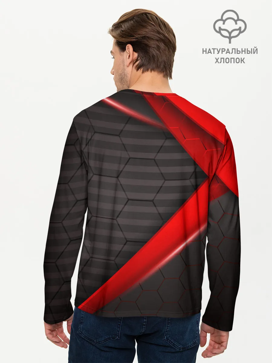 Мужской лонгслив базовый / HONDA