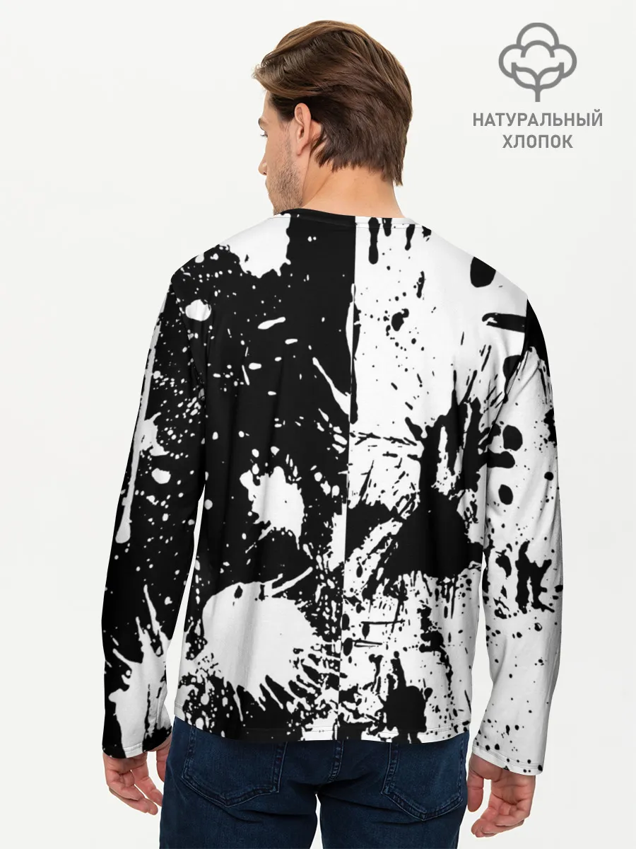 Мужской лонгслив базовый / КРАСКА И НИЧЕГО ЛИШНЕГО!