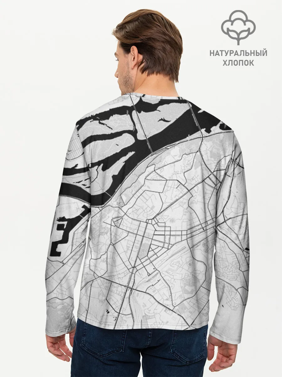 Мужской лонгслив базовый / генплан