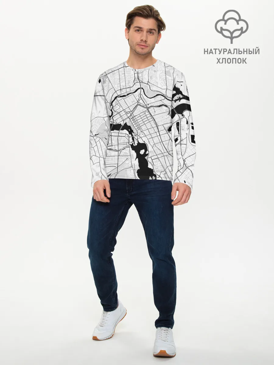 Мужской лонгслив базовый / генплан