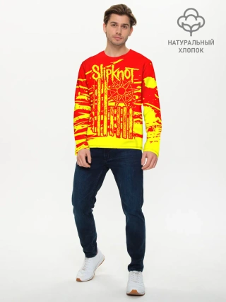 Мужской лонгслив базовый / Slipknot
