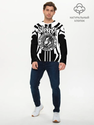 Мужской лонгслив базовый / Slipknot