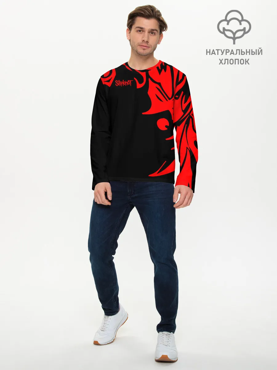 Мужской лонгслив базовый / Slipknot