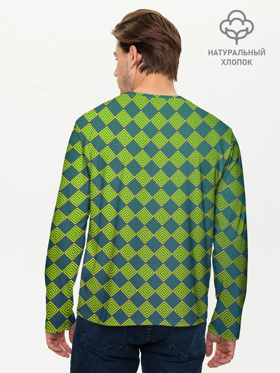 Мужской лонгслив базовый / Шаман