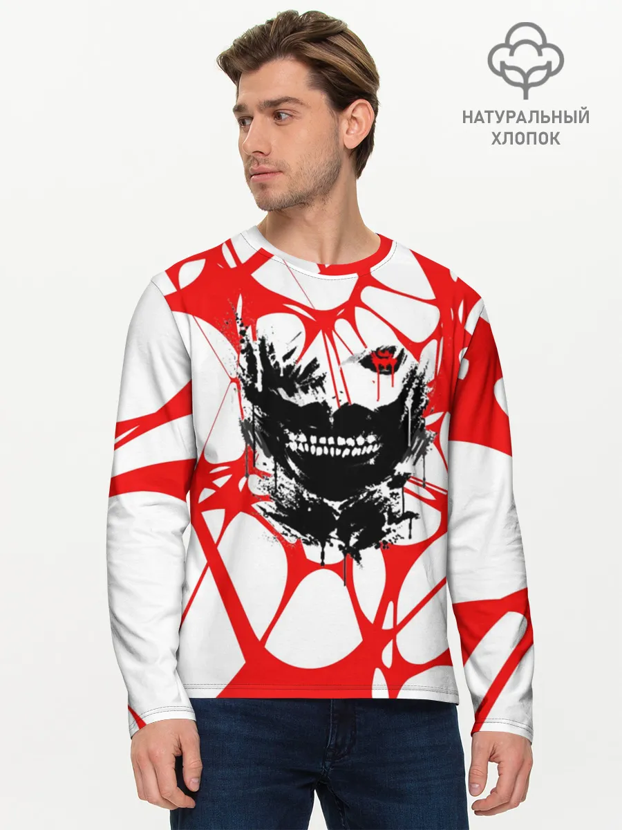 Мужской лонгслив базовый / Канеки Кен