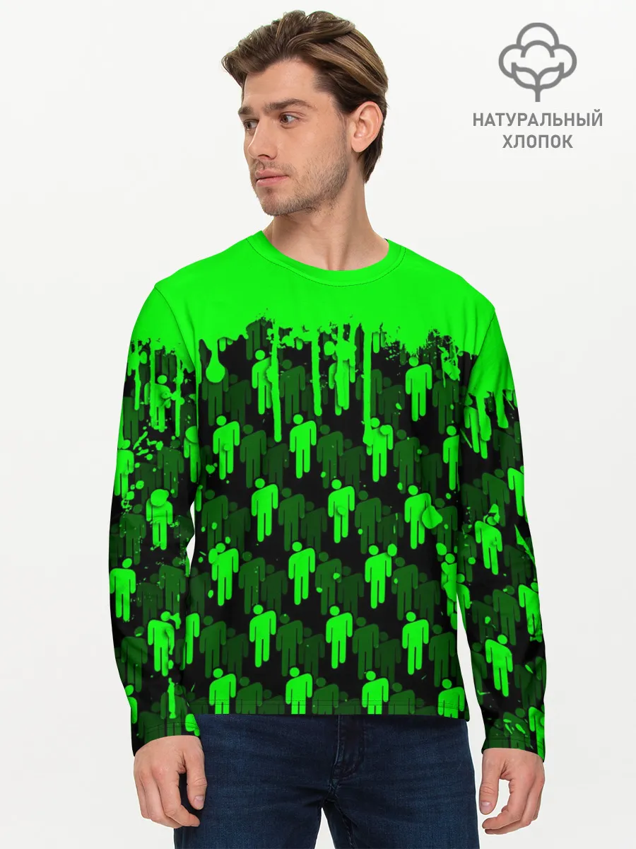 Мужской лонгслив базовый / BILLIE EILISH