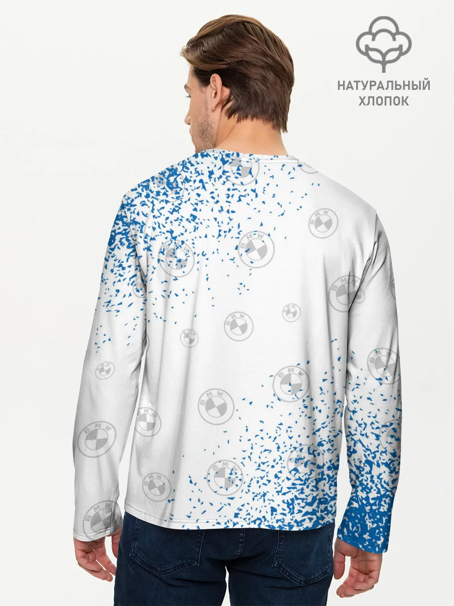 Мужской лонгслив базовый / BMW / БМВ