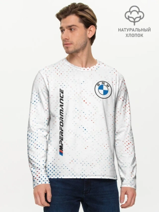 Мужской лонгслив базовый / BMW / БМВ
