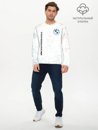 Мужской лонгслив базовый / BMW / БМВ