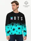 Мужской лонгслив базовый / BTS / БТС