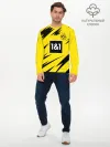 Мужской лонгслив базовый / HAALAND Borussia Dortmund