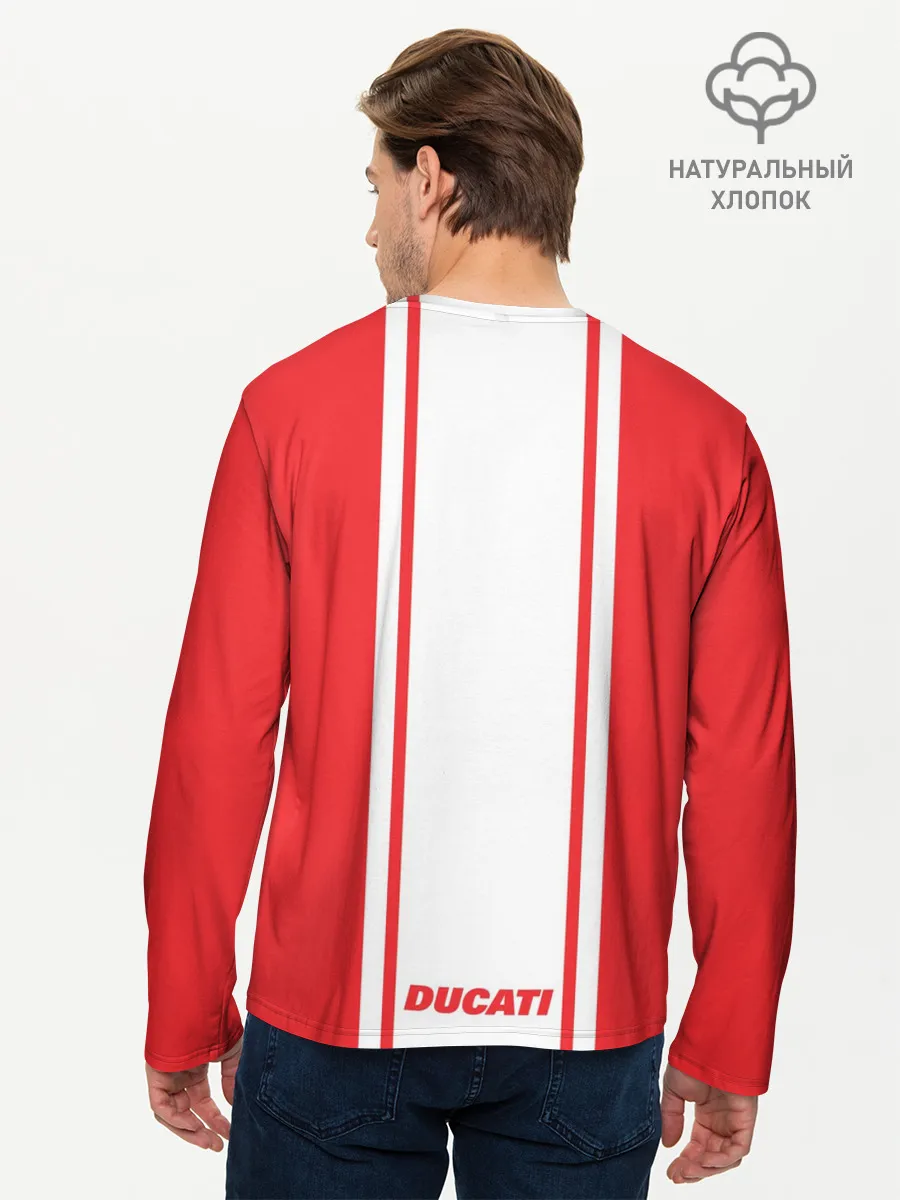 Мужской лонгслив базовый / DUCATI