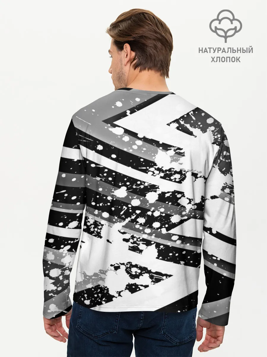 Мужской лонгслив базовый / Juventus