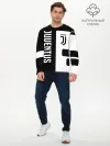 Мужской лонгслив базовый / Juventus