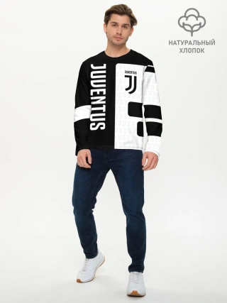 Мужской лонгслив базовый / Juventus