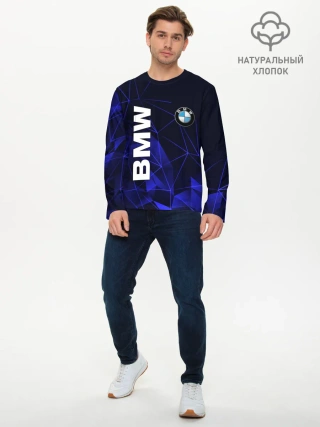 Мужской лонгслив базовый / BMW