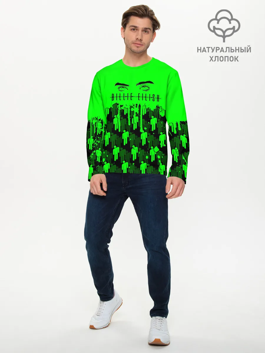 Мужской лонгслив базовый / BILLIE EILISH
