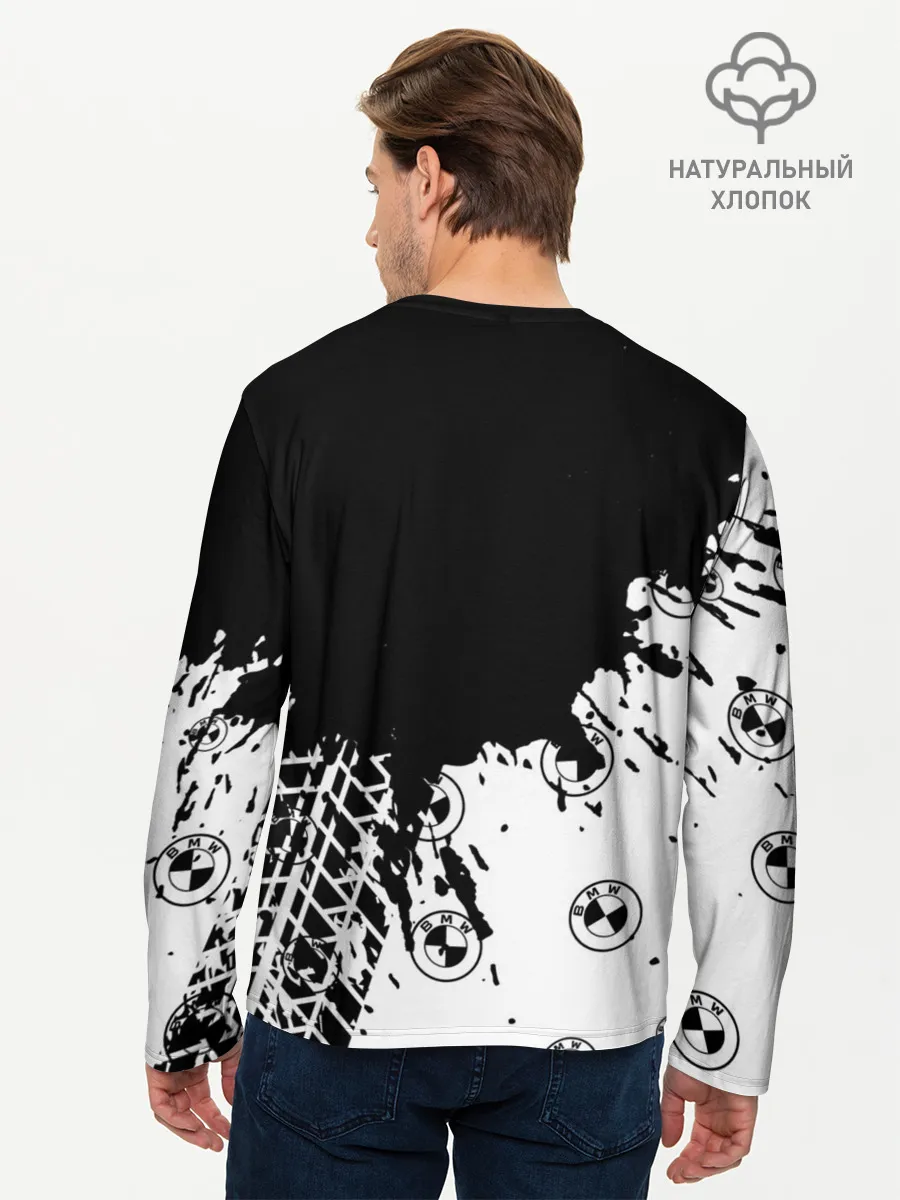Мужской лонгслив базовый / BMW / БМВ