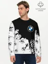 Мужской лонгслив базовый / BMW / БМВ